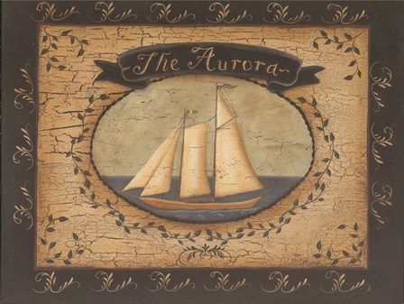 The Aurora by Pam Britton art print