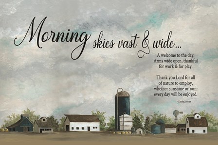 Morning Skies by Cindy Jacobs art print