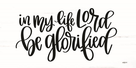 Be Glorified by Imperfect Dust art print