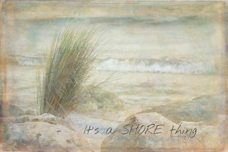 It&#39;s a Shore Thing by Ramona Murdock art print