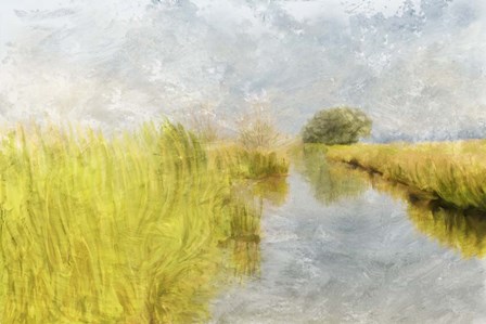 Marshy Wetlands No. 5 by Ramona Murdock art print