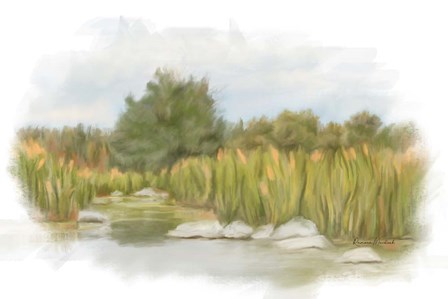 Marshy Wetlands I by Ramona Murdock art print