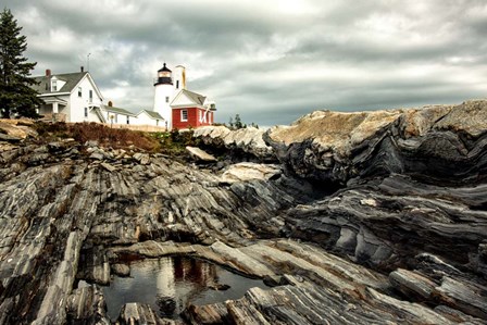Harbor Lighthouse I by Andy Amos art print