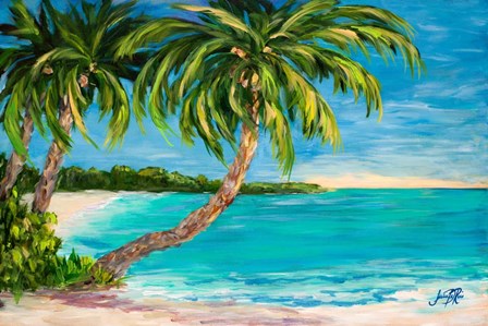 Palm Cove by Julie DeRice art print