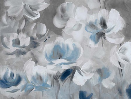 Softly Awakened In Blue by Lanie Loreth art print