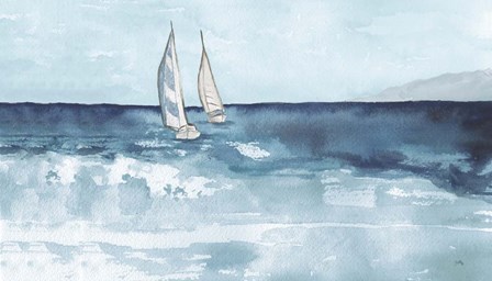Double Sails by Elizabeth Medley art print