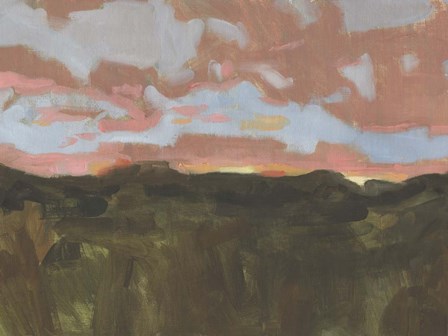 Sunset in Taos II by Jacob Green art print
