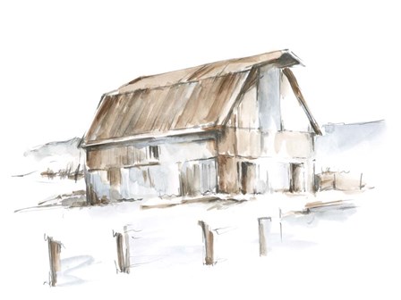 Roadside Barn I by Ethan Harper art print