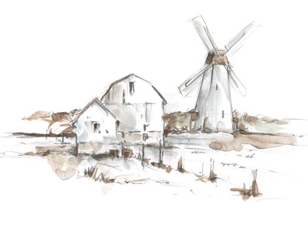 Old Mill Farm I by Ethan Harper art print