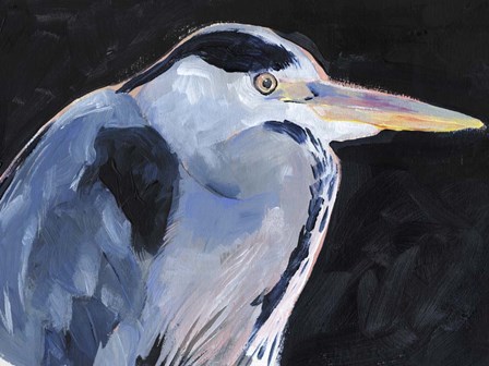 Great Heron I by Jennifer Parker art print