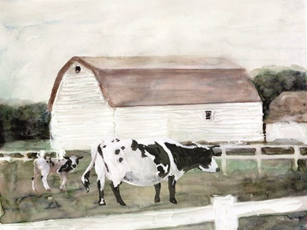 Country Farm by Stellar Design Studio art print