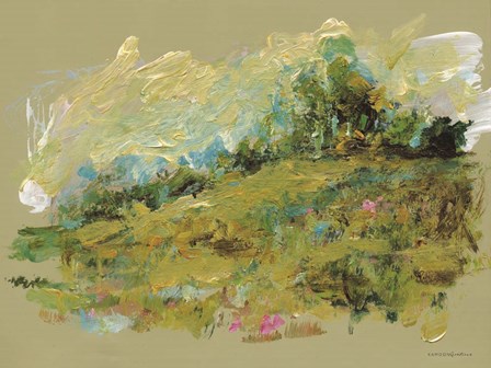 Spring Meadow by Kamdon Kreations art print