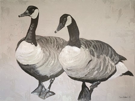 Ducks by Suzi Redman art print