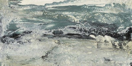 Teal Seascape I by Lila Bramma art print