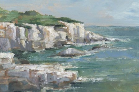 White Sea Cliffs I by Ethan Harper art print