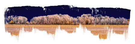Treeline Panorama by Sisa Jasper art print