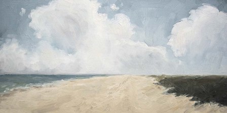 Beach Stroll by Marian Parsons art print