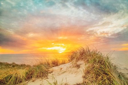 Sunset over The Dunes by Brooke T. Ryan art print