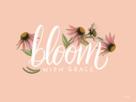 Bloom with Grace by House Fenway art print
