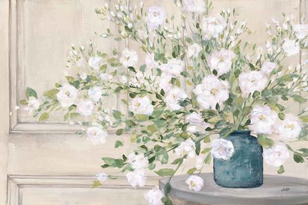 White Bouquet by Julia Purinton art print
