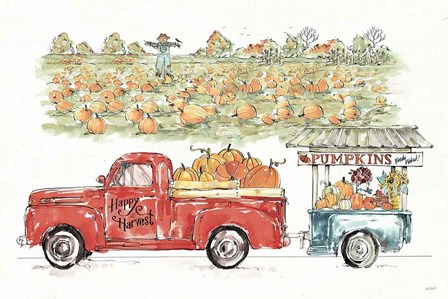 Country Harvest II by Anne Tavoletti art print