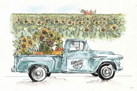 Country Harvest I by Anne Tavoletti art print