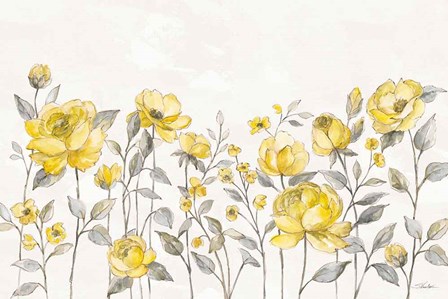 Sunny Roses I No Words by Silvia Vassileva art print