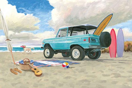 Beach Ride I by James Wiens art print