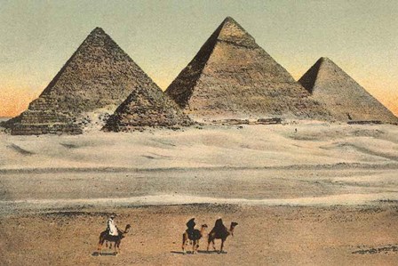 Cairo Pyramids by Wild Apple Portfolio art print