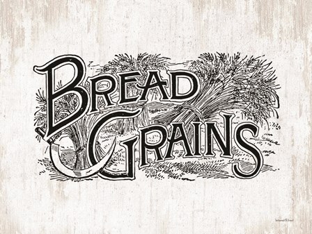 Bread Grains by Lettered &amp; Lined art print