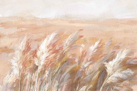Terracotta Prairie Grasses by Danhui Nai art print