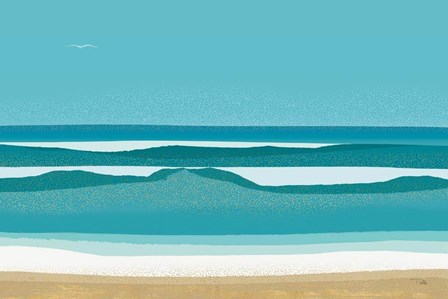 Seascape Views by Pela art print