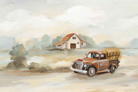 The Old Farm by Silvia Vassileva art print