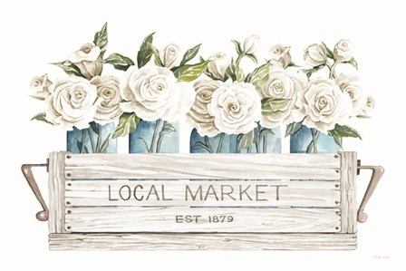 Local Market Flowers by Cindy Jacobs art print