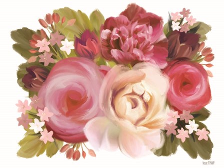 Heartfelt Blossoms by House Fenway art print