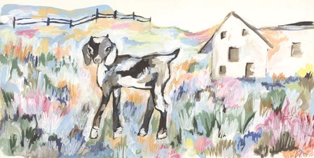 Daisy the Goat by Jessica Mingo art print