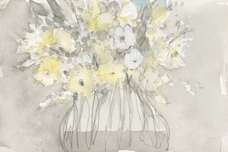 Vintage Blossoms II by Sam Dixon art print