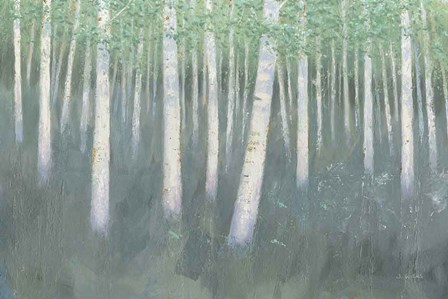 Green Forest Hues II by James Wiens art print