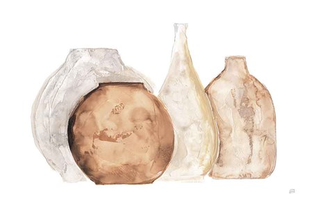 Neutral Vases IV by Chris Paschke art print