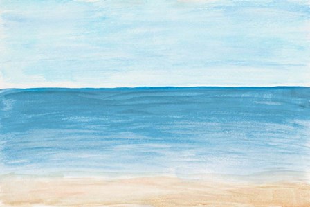 Horizon Against The Sea by Emily Navas art print
