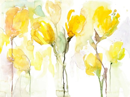 Yellow Garden by Lanie Loreth art print