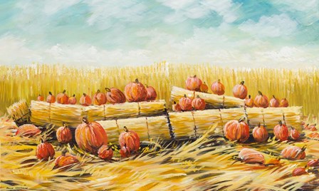 Pumpkin Patch by Bruce Nawrocke art print