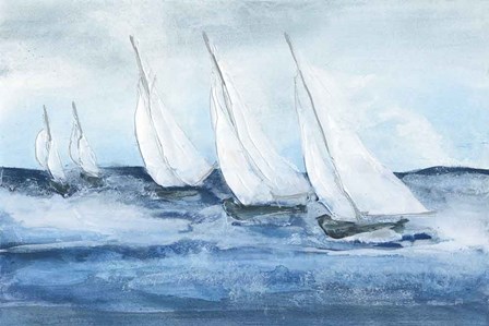 Group Sail IV by Chris Paschke art print