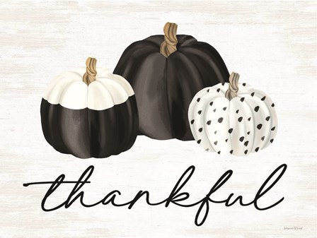 Thankful by Lettered &amp; Lined art print