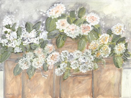 Windowsill Blooms by Roey Ebert art print