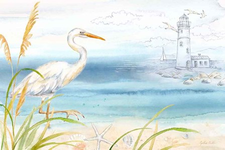By the Seashore I by Cynthia Coulter art print