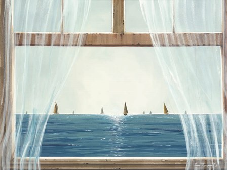 Ocean View by John Rossini art print