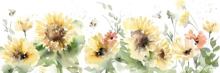 Sunflower Meadow VI by Katrina Pete art print