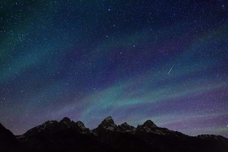 Stars over Teton Range by Royce Bair art print