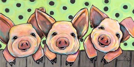 Pig Pen by Karrie Evenson art print